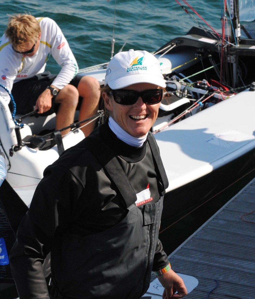 Liesl Tesch at the  IFDS Worlds - Macquarie Access Worlds 2012 photo copyright David Staley - copyright taken at  and featuring the  class
