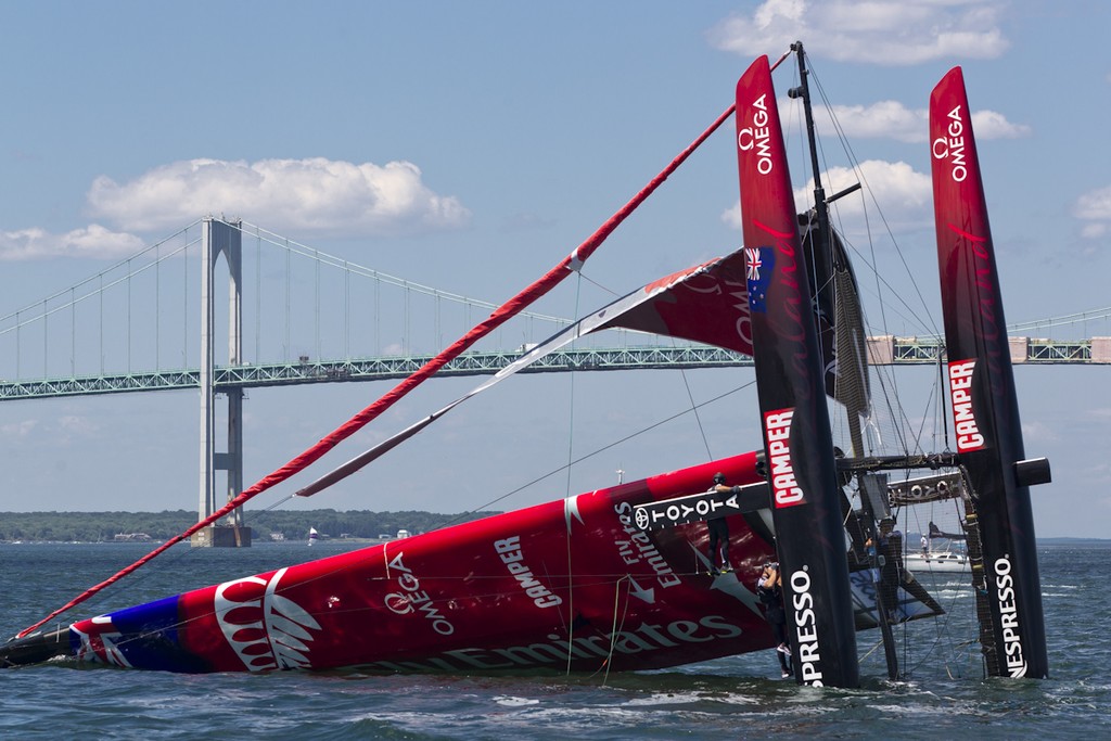 Race Day 1, America’s Cup World Series, Newport RI © Luna Rossa/Studio Borlenghi
