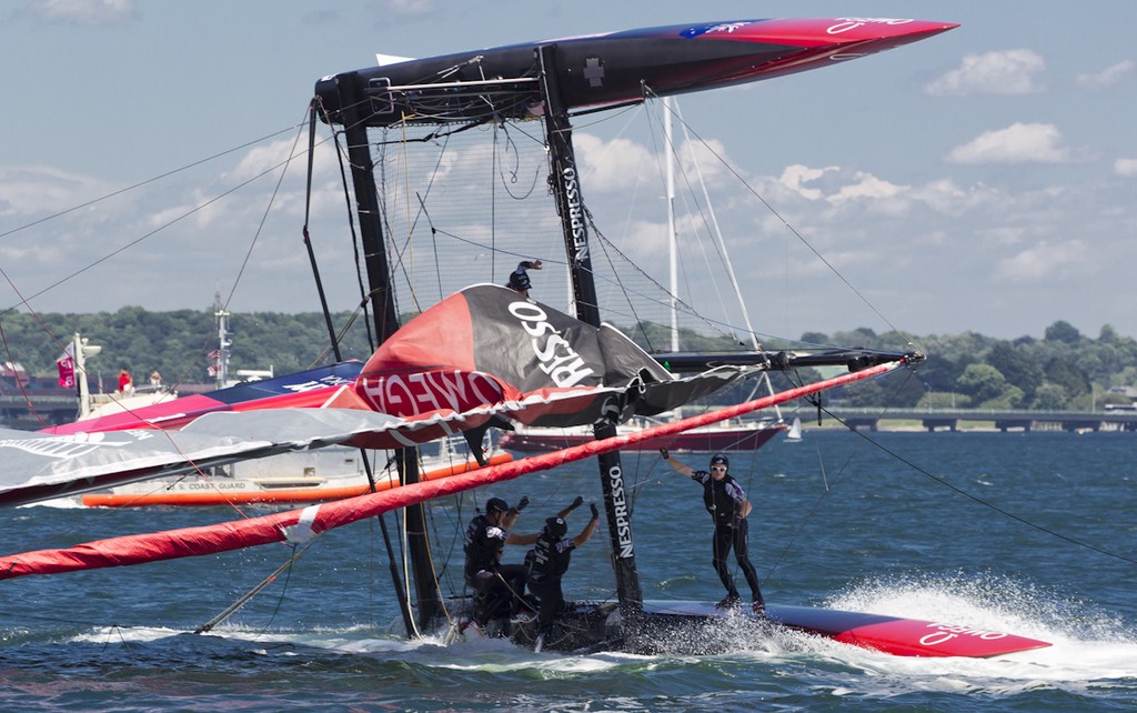 Race Day 1, America&rsquo;s Cup World Series, Newport RI photo copyright Luna Rossa/Studio Borlenghi taken at  and featuring the  class