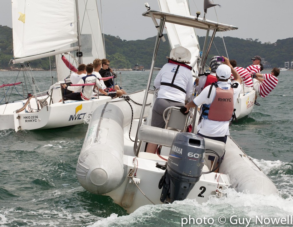 BNP Pariibas Match Racing, Hong Kong Nationals 2012 ©  RHKYC/Guy Nowell http://www.guynowell.com/