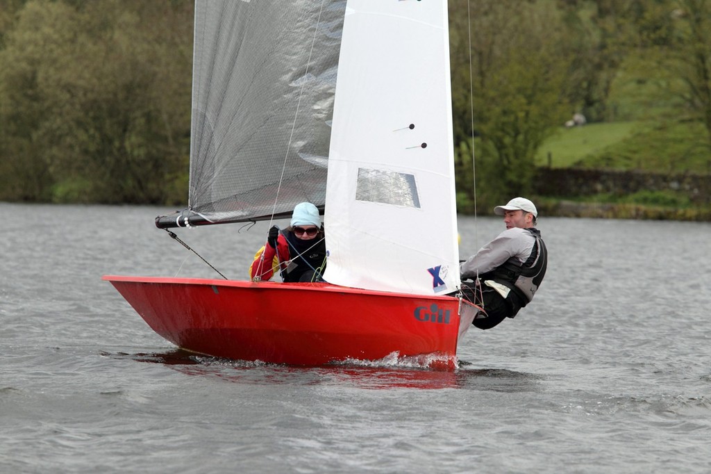 Mark and Emma Simpson 2nd overall ©  Paul Hargreaves http://www.national12.org/index.shtml