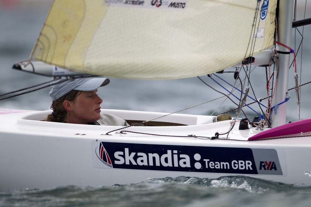Megan Pascoe, 2,4mR class - Semaine Olympique Francaise de Voile 2012 photo copyright  Richard Langdon/Skandia Team GBR taken at  and featuring the  class