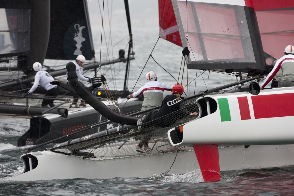 Luna Rossa - America’s Cup World Series Naples 2012 - Race day 3 © ACEA - Photo Gilles Martin-Raget http://photo.americascup.com/