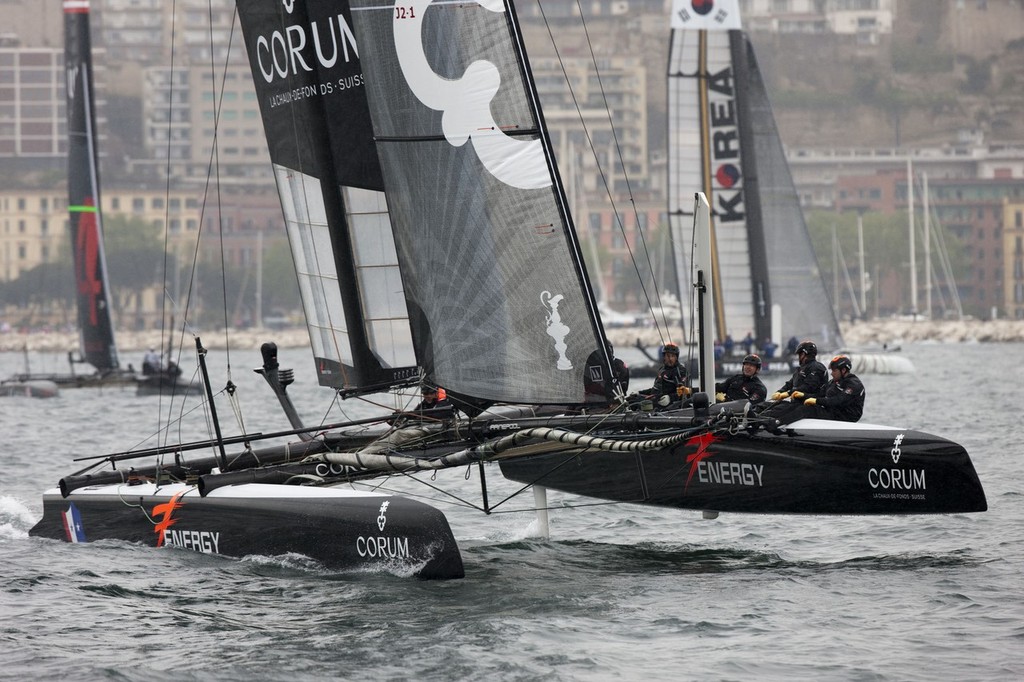 Team Energy - America’s Cup World Series Naples 2012 - Race day 3 © ACEA - Photo Gilles Martin-Raget http://photo.americascup.com/