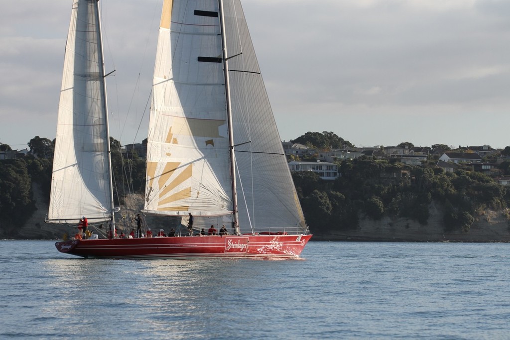 Steinlager 2 at the start of the Auckland leg of the Evolution Sails Sail Noumea 2012 photo copyright Richard Gladwell www.photosport.co.nz taken at  and featuring the  class