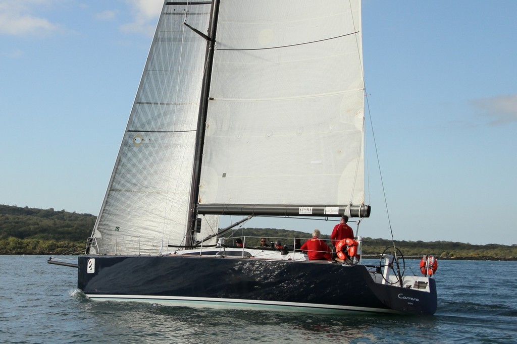 The Marten 49 Carerra has withdrawn from the Evolution Sails Sail Noumea race with power issues © Richard Gladwell www.photosport.co.nz