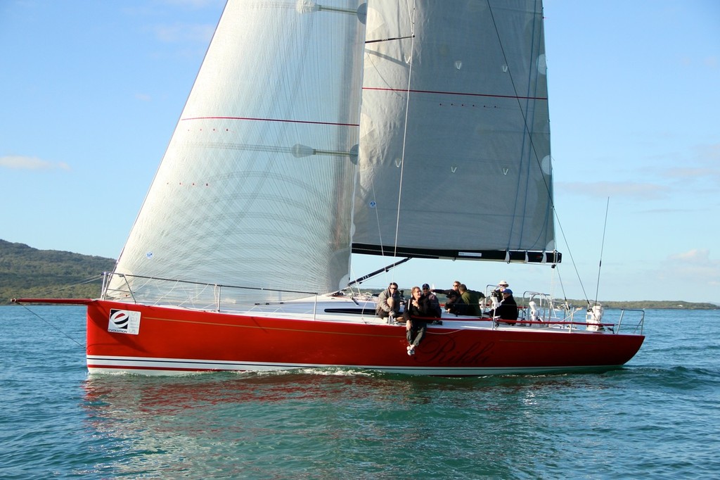 Rikki  - start of Evolution Sails Sail Noumea Race 2012 photo copyright Richard Gladwell www.photosport.co.nz taken at  and featuring the  class