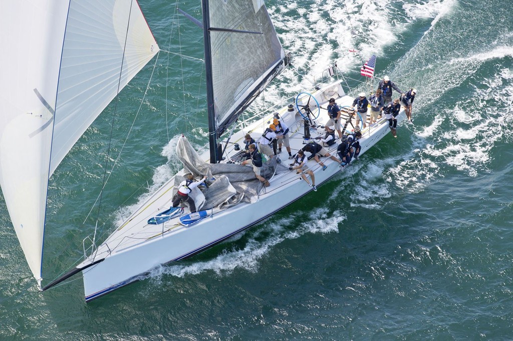Invictus racing under spinnaker  © Daniel Forster/PPL