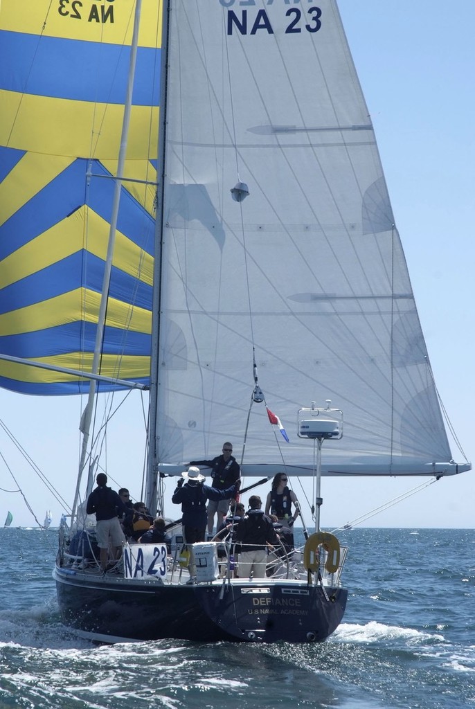 Defiance skippered by Bryan Weisberg. © Barry Pickthall/PPL http://www.pplmedia.com