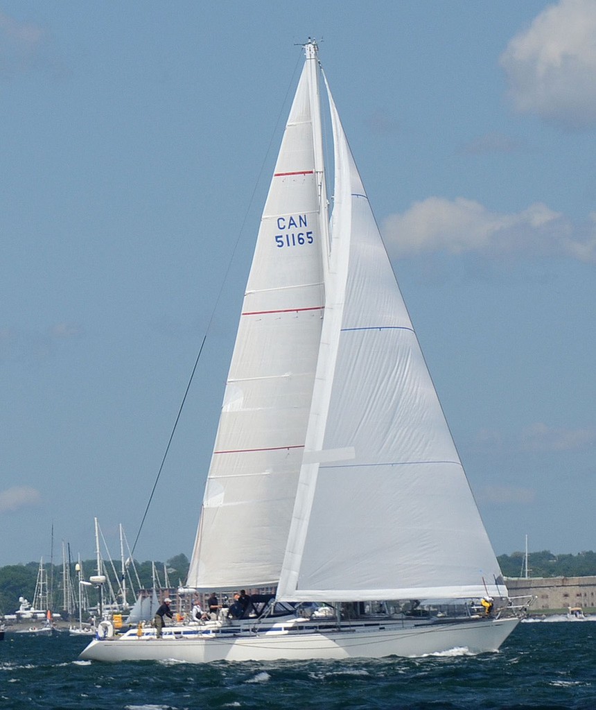 Odyssey - Can 51165 - a Swan 55 production yacht skippered by Glen V Dexter © Talbot Wilson