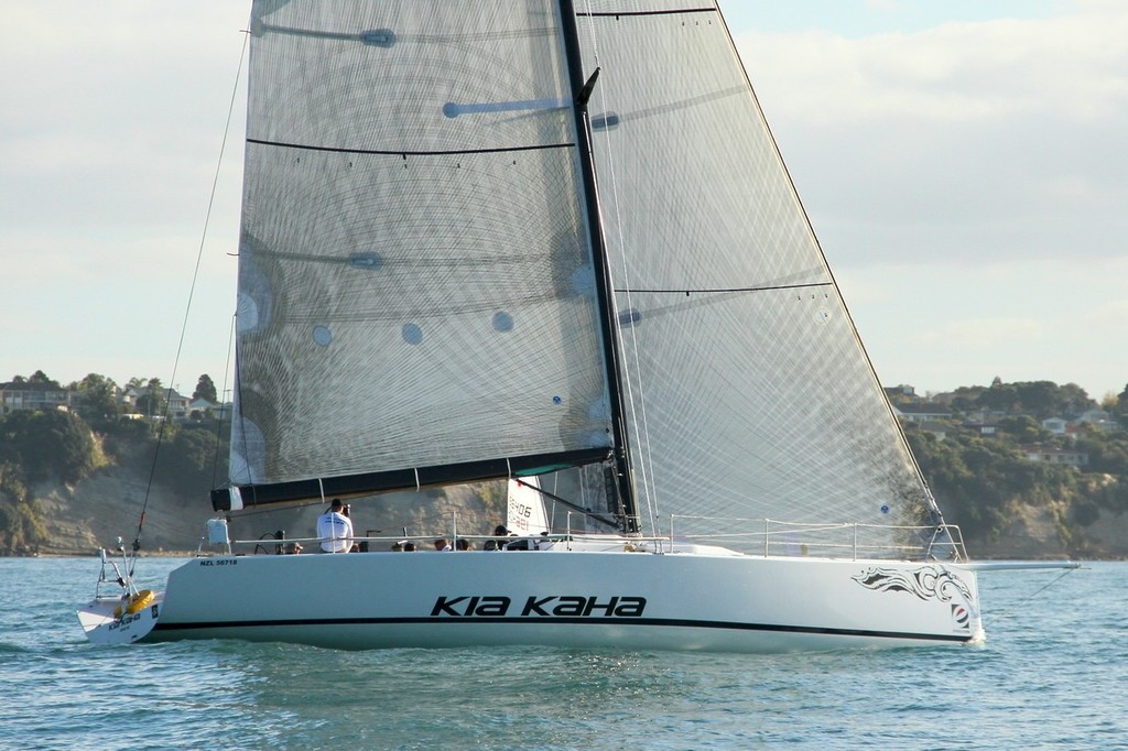 Kia Kaha pictured at the start of the Evolution Sails Sail Noumea 2012 race photo copyright Richard Gladwell www.photosport.co.nz taken at  and featuring the  class