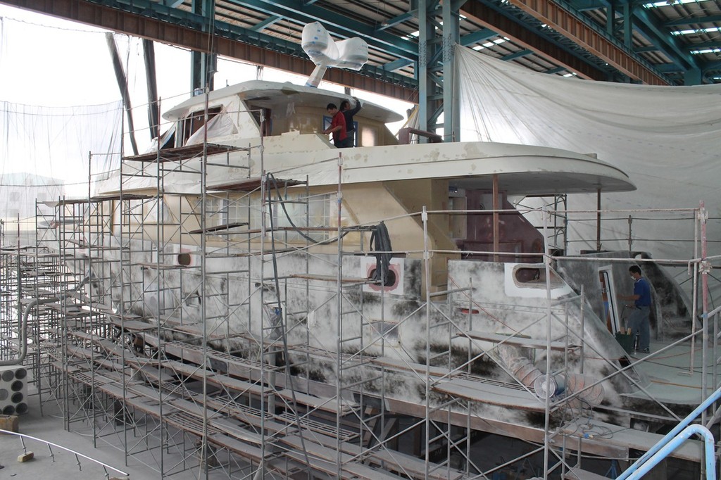 Ocean Alexander new build photo copyright Jeni Bone taken at  and featuring the  class