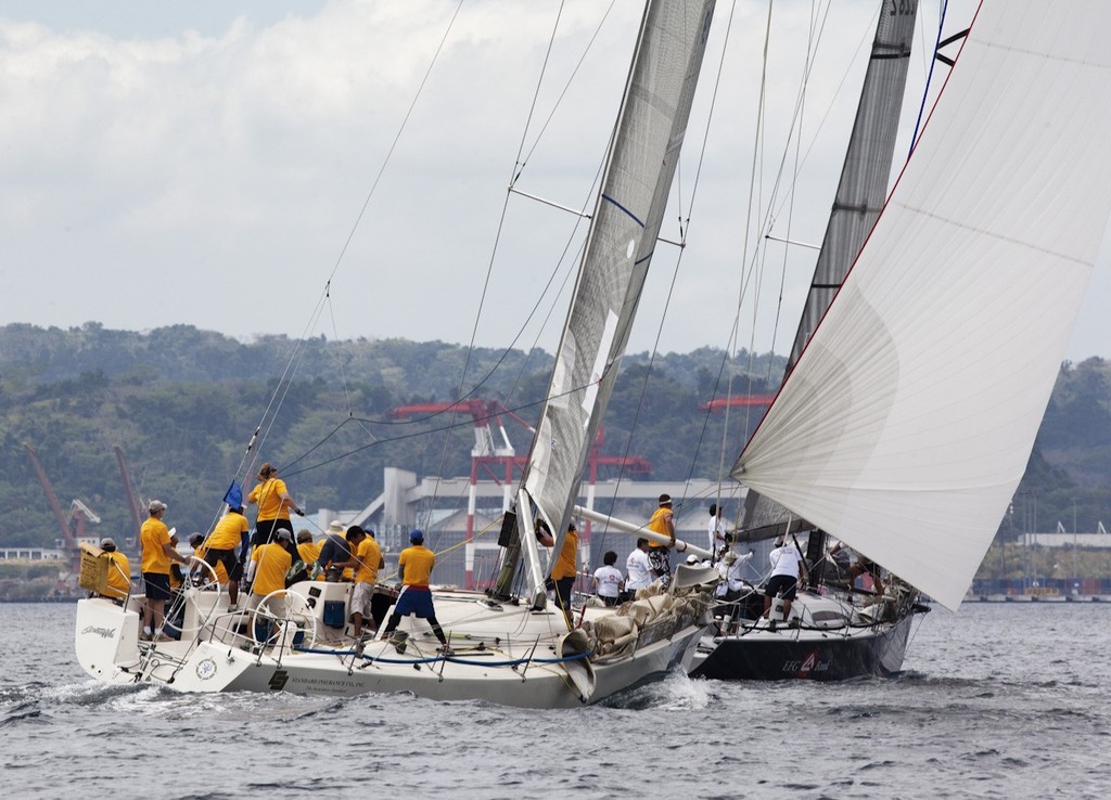 Philippines Commodore’s Cup 2012 - Sell Side Dream and EFG Bank Mandrake © Guy Nowell http://www.guynowell.com