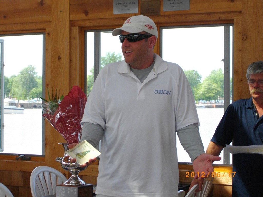 Peter Wickwire (RNSYS and RCYC) places third - 2012 Great Lakes International Challenge Cup and Stolze Cup Match Races photo copyright Katie Nicoll taken at  and featuring the  class
