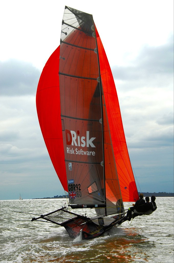 Pica - Round 2, Day 1, UK 18ft Skiff Grand Prix 2012 © Declan O'Riordan & Eddie Aldridge