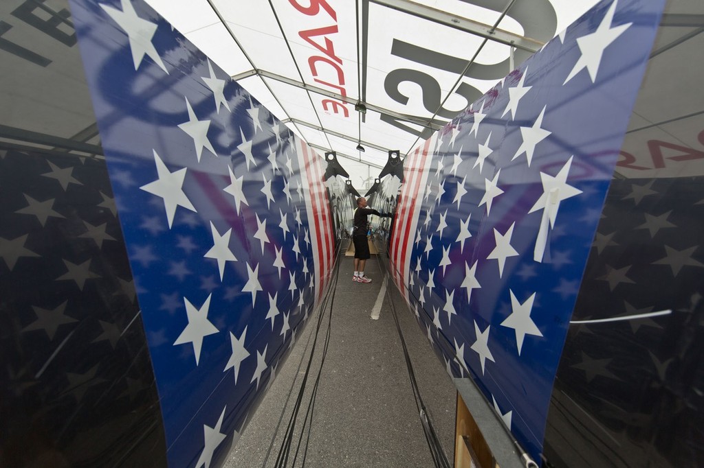 America’s Cup World Series  Newport 2012,  Free training Day 3 © ACEA - Photo Gilles Martin-Raget http://photo.americascup.com/