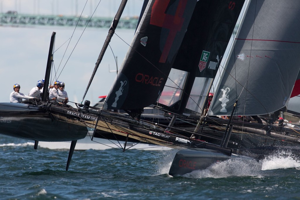 34th America’s Cup, America’s Cup World Series  Newport 2012, Official Training Day 2 © ACEA - Photo Gilles Martin-Raget http://photo.americascup.com/