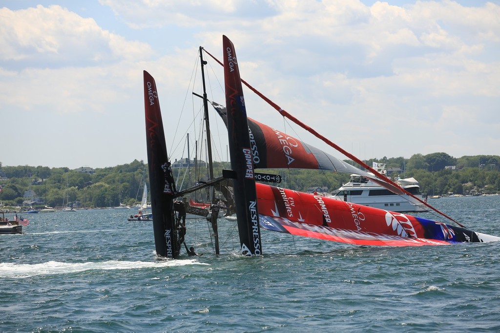 Race Day 1, America’s Cup World Series, Newport RI © ACEA - Photo Gilles Martin-Raget http://photo.americascup.com/