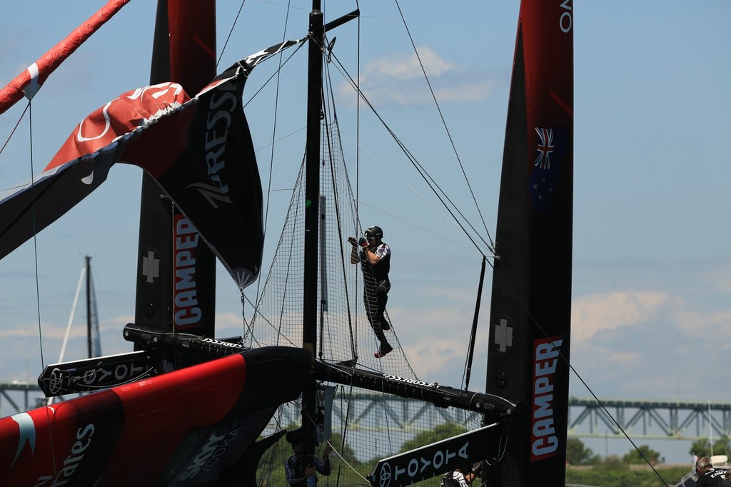 Race Day 1, America&rsquo;s Cup World Series, Newport RI photo copyright ACEA - Photo Gilles Martin-Raget http://photo.americascup.com/ taken at  and featuring the  class