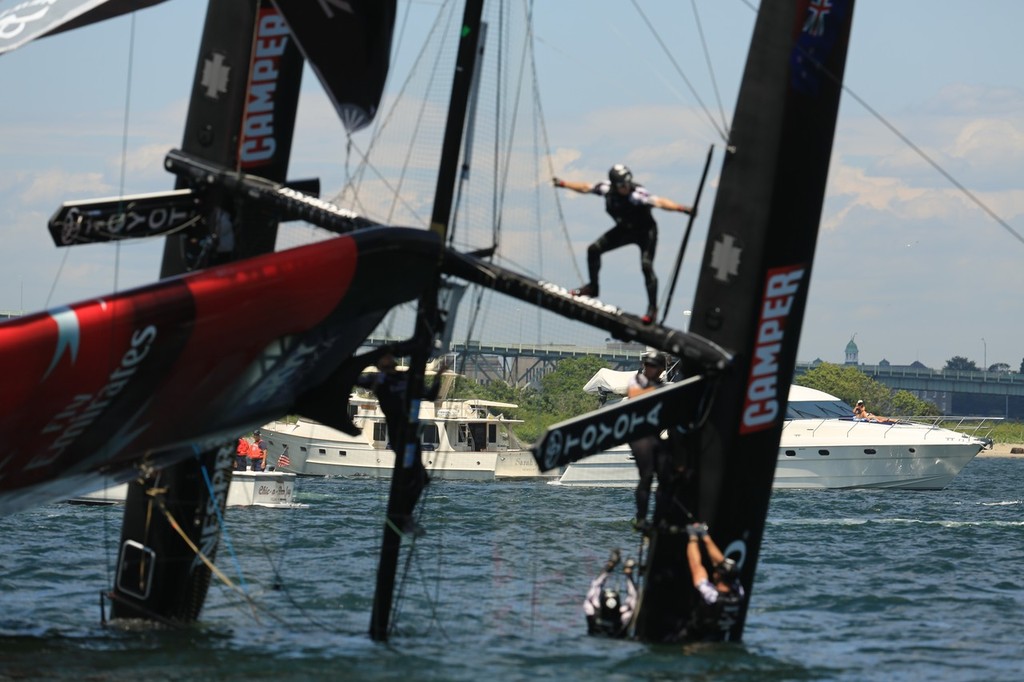 Race Day 1, America’s Cup World Series, Newport RI © ACEA - Photo Gilles Martin-Raget http://photo.americascup.com/