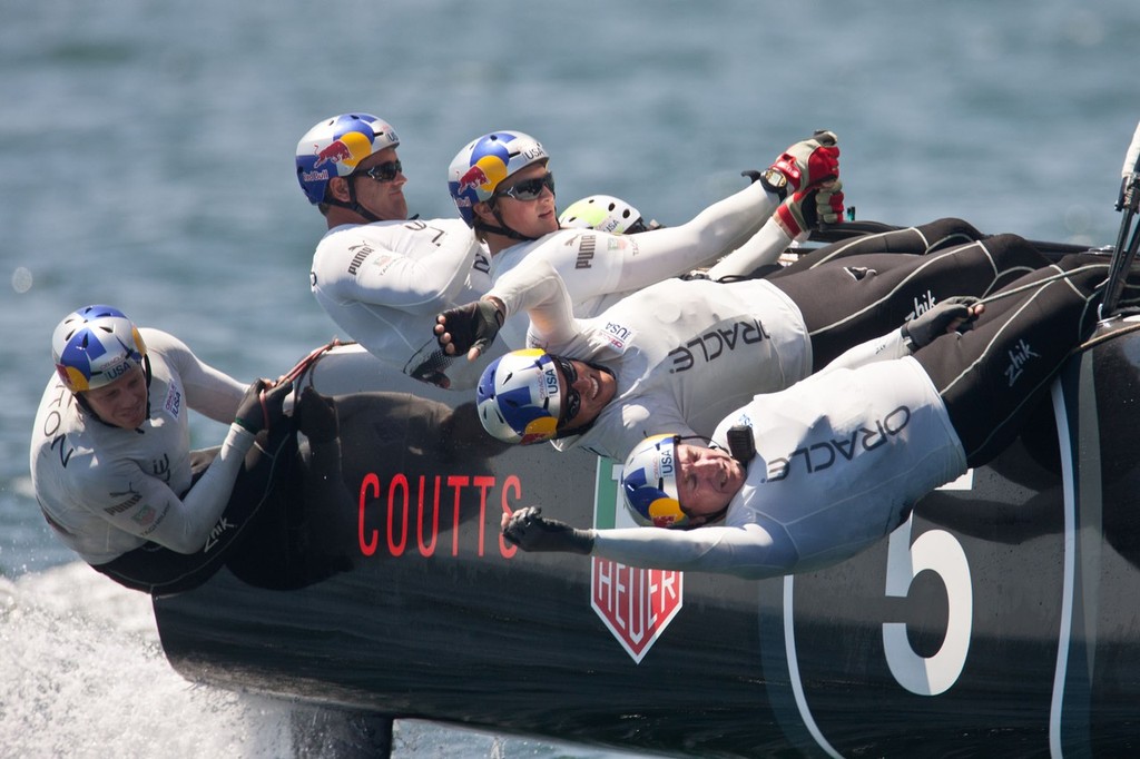 Oracle Team USA Coutts, America’s Cup World Series  Newport 2012, Racing Day 3 © ACEA - Photo Gilles Martin-Raget http://photo.americascup.com/