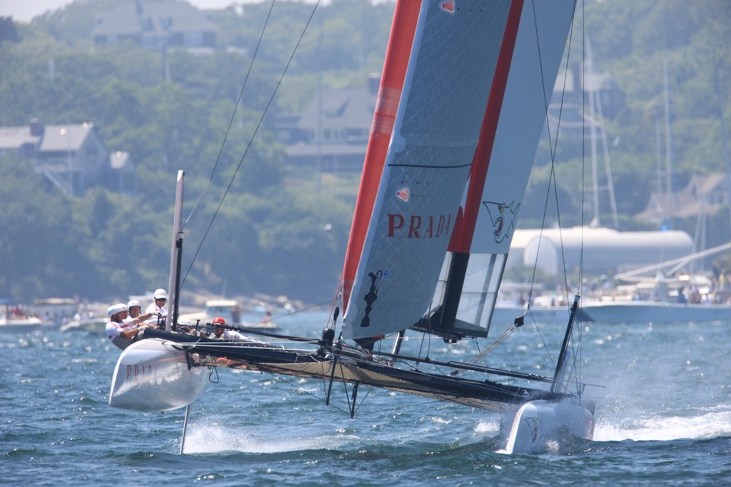 America’s Cup World Series Newport 2012, Race Day 3 © ACEA - Photo Gilles Martin-Raget http://photo.americascup.com/