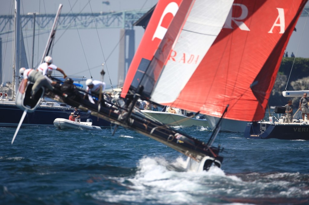 America’s Cup World Series Newport 2012, Race Day 3 © ACEA - Photo Gilles Martin-Raget http://photo.americascup.com/