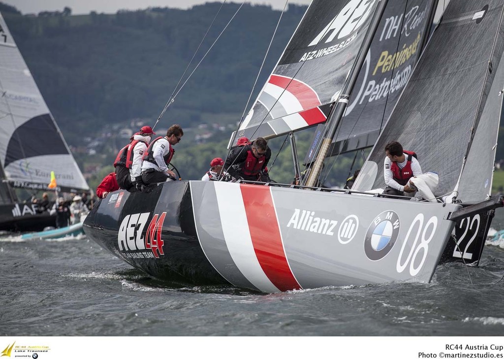 AEZ RC44 Sailing Team (AUT) - RC44 Austria Cup 2012 &copy; MartinezStudio.es http://www.rc44.com