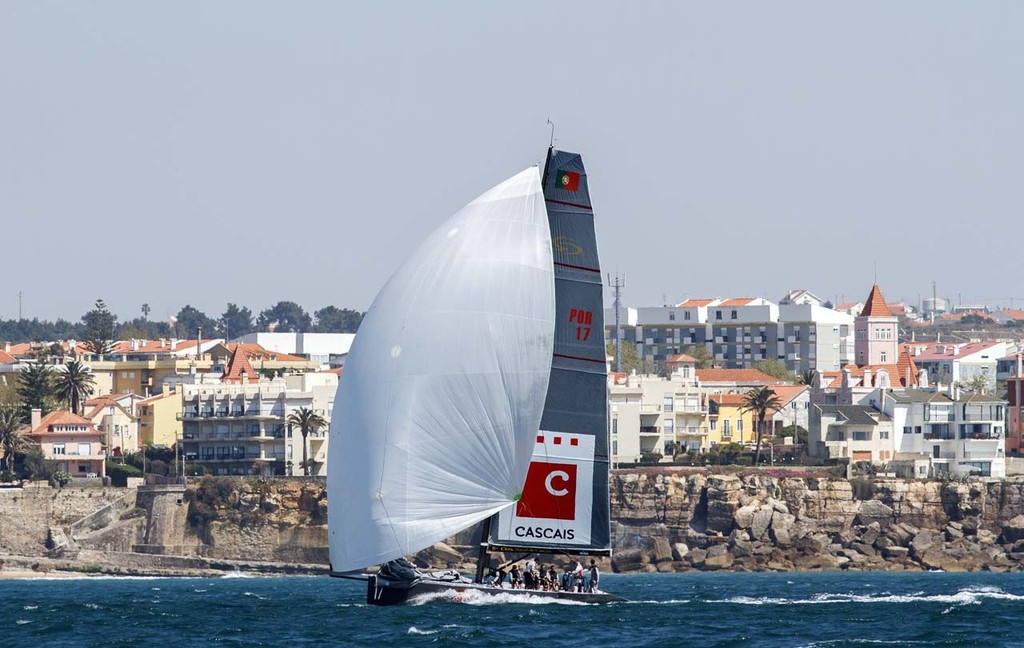 Cascais RC44 Cup 2012 photo copyright  Nico Marintez / MartinezStudio.es http://www.martinezstudio.es/ taken at  and featuring the  class