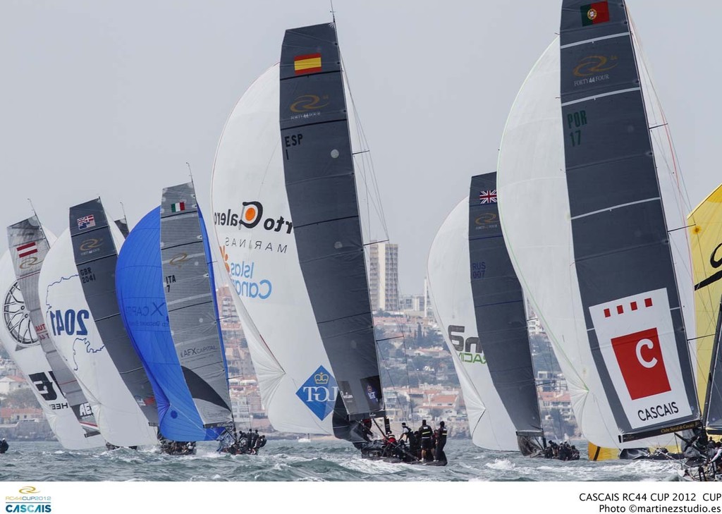 Cascais RC44 Cup 2012 photo copyright  Nico Marintez / MartinezStudio.es http://www.martinezstudio.es/ taken at  and featuring the  class