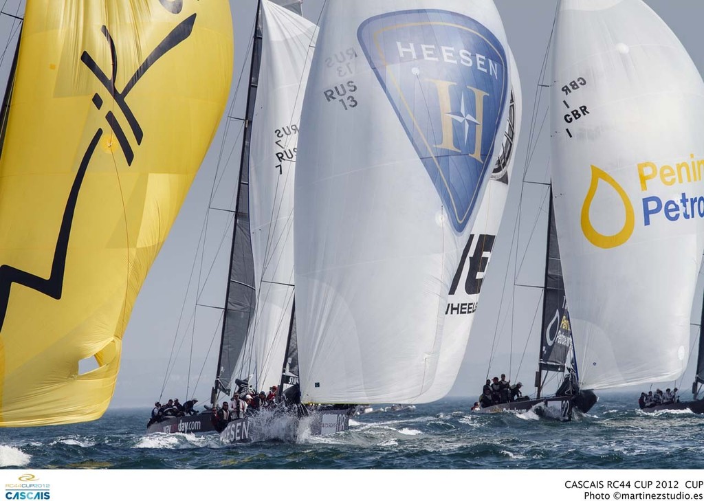 Cascais RC44 Cup 2012 photo copyright  Nico Marintez / MartinezStudio.es http://www.martinezstudio.es/ taken at  and featuring the  class