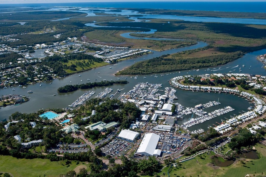 The boat show epitimises the best things about the boating lifestyle and Sanctuary Cove. photo copyright Sanctuary Cove International Boat Show http://www.sanctuarycoveboatshow.com.au/ taken at  and featuring the  class