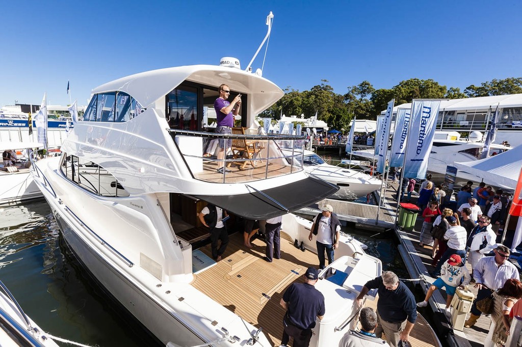 Maritimo - Sanctuary Cove International Boat Show 2012 photo copyright Mark Burgin taken at  and featuring the  class