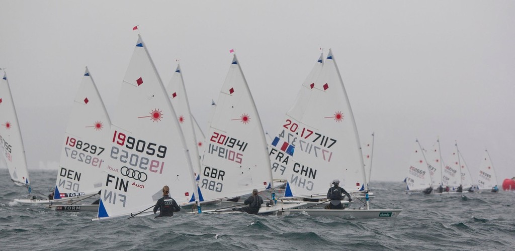 day 2 of the Skandia Sail for Gold Regatta, in Weymouth and Portland, the 2012 Olympic venue. © onEdition http://www.onEdition.com