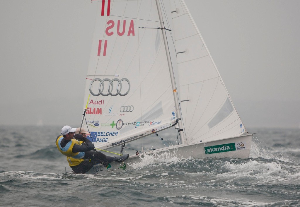 day 2 of the Skandia Sail for Gold Regatta, in Weymouth  © onEdition http://www.onEdition.com