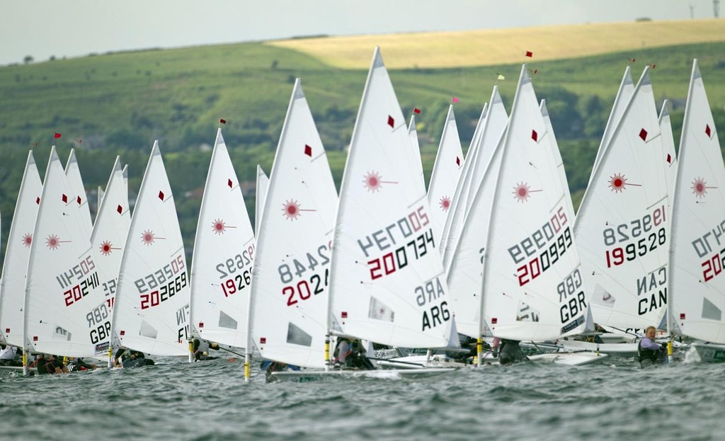 Laser Radial Fleet - Skandia Sail for Gold
 photo copyright onEdition http://www.onEdition.com taken at  and featuring the  class