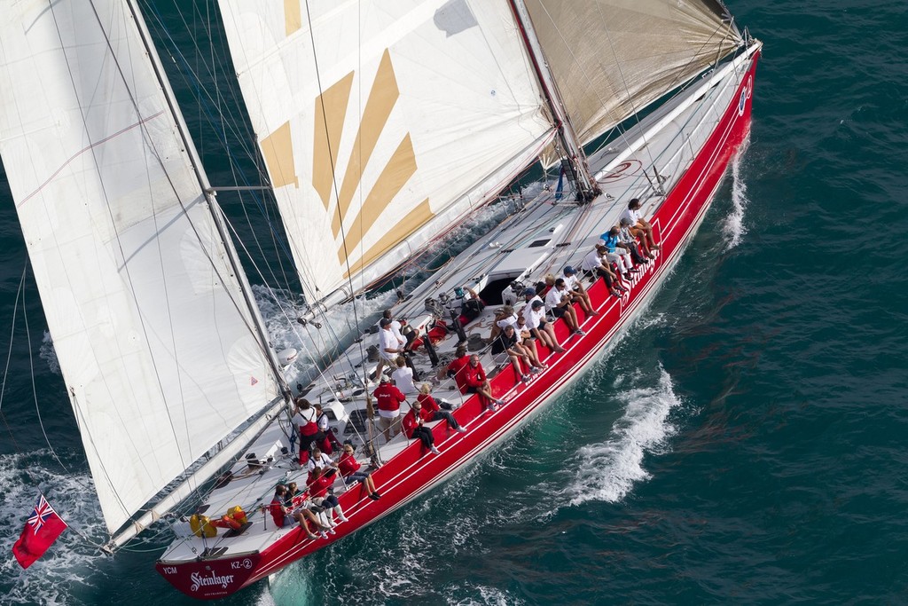 Volvo Ocean Race Legends Regatta: Steinlager 2. (Credit must read: IAN ROMAN/Volvo Ocean Race) photo copyright Ian Roman/Volvo Ocean Race http://www.volvooceanrace.com taken at  and featuring the  class