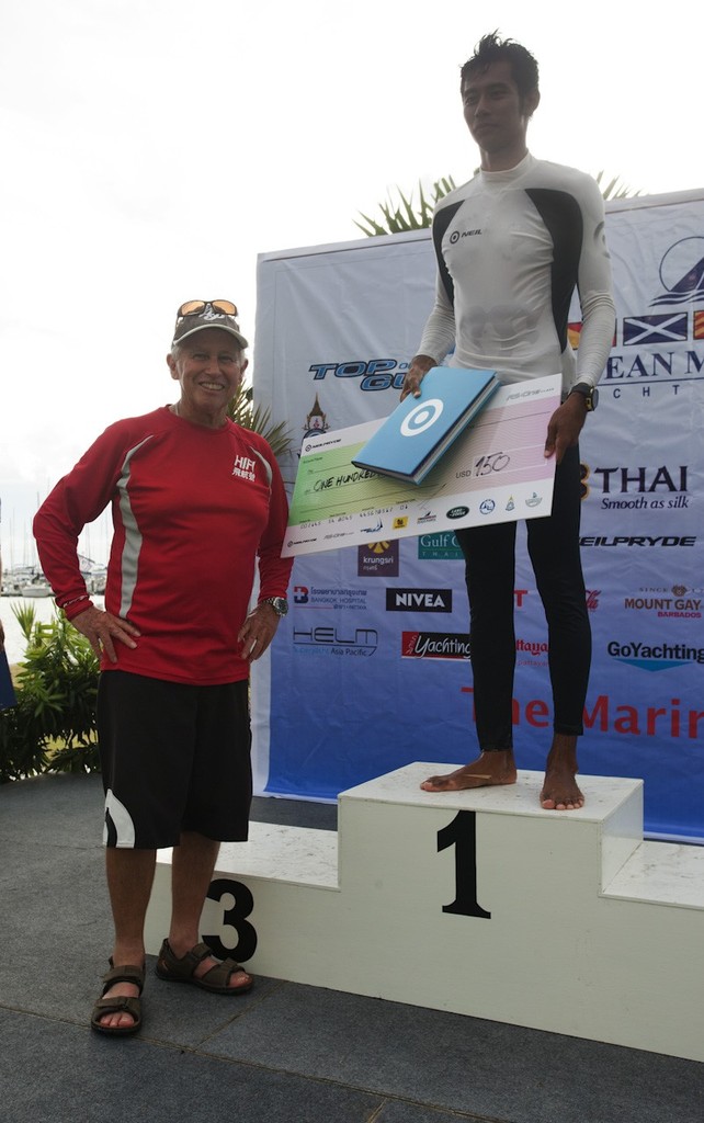 NeilPryde Racing Series - Top of the Gulf Regatta 2012. Grand Winner © Guy Nowell/Top of the Gulf