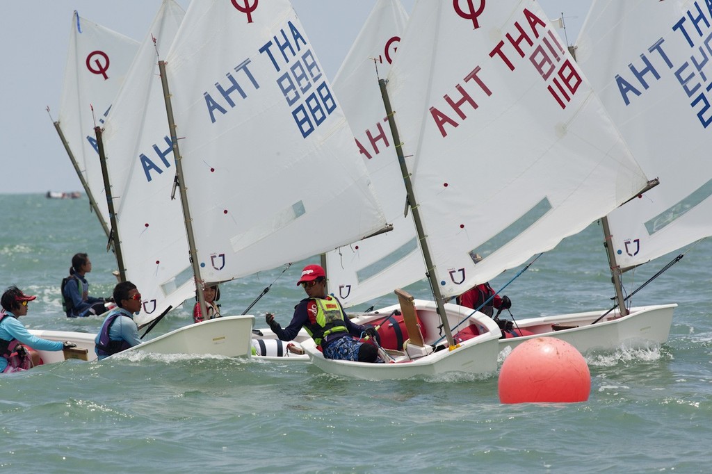 Top of the Gulf Regatta 2012 - Thai Optimist National Championships photo copyright Guy Nowell/Top of the Gulf taken at  and featuring the  class