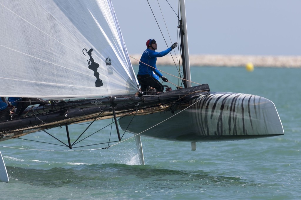 Team Korea - America’s Cup World Series Venice 2012 - Training day © ACEA - Photo Gilles Martin-Raget http://photo.americascup.com/