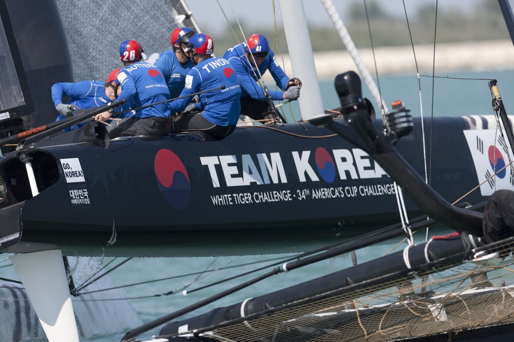 15/05/2012 - Venice (ITA) - 34th America's Cup - America's Cup World Series Venice 2012 - Training day photo copyright ACEA - Photo Gilles Martin-Raget http://photo.americascup.com/ taken at  and featuring the  class
