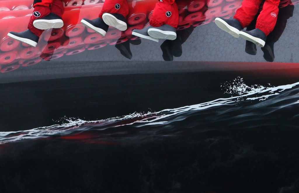 Puma’s boots - Volvo Ocean Race 2012 © Crosbie Lorimer http://www.crosbielorimer.com
