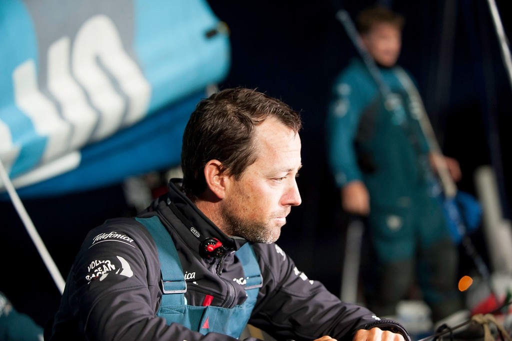 Team Telefonica, skipper by Iker Martinez © Paul Todd/Volvo Ocean Race http://www.volvooceanrace.com