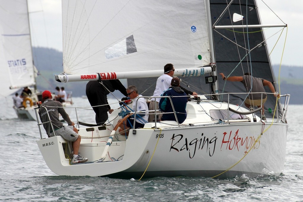 Raging Hormones - 2012 Harken Young 88 Nationals photo copyright Richard Gladwell www.photosport.co.nz taken at  and featuring the  class