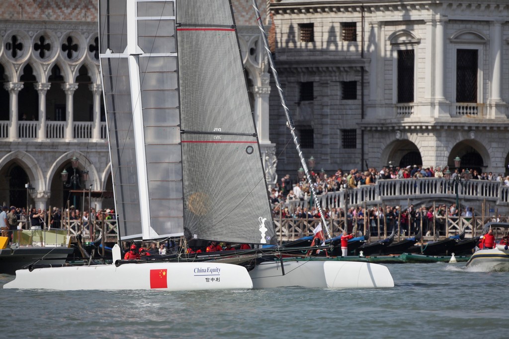 Day 2 - America’s Cup World Series Venice 2012 photo copyright  Max Ranchi Photography http://www.maxranchi.com taken at  and featuring the  class