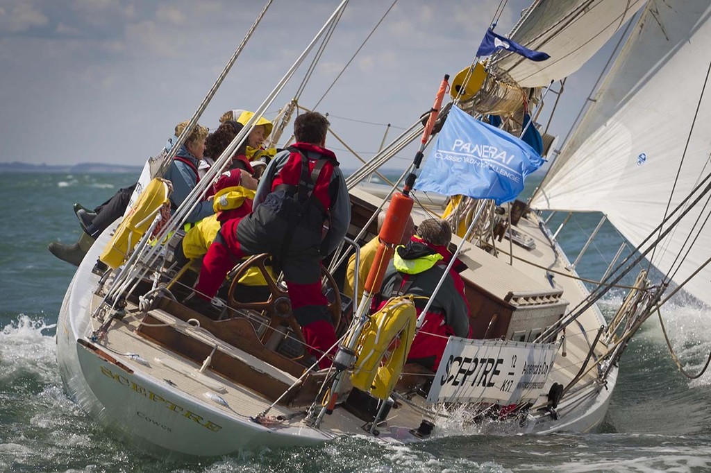 Panerai Classic Yacht Challenge 2012 - Round the Island Race: Sceptre &copy; Guido Cantini