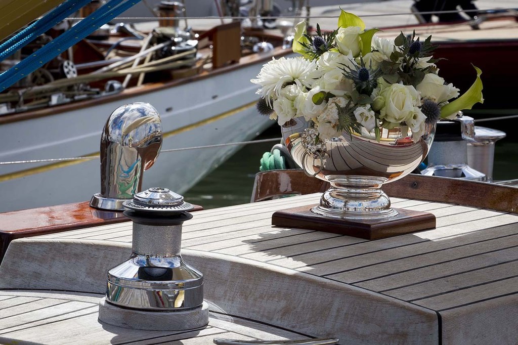 Panerai Classic Yacht Challenge 2012 - Flowers on one of the boats © Guido Cantini