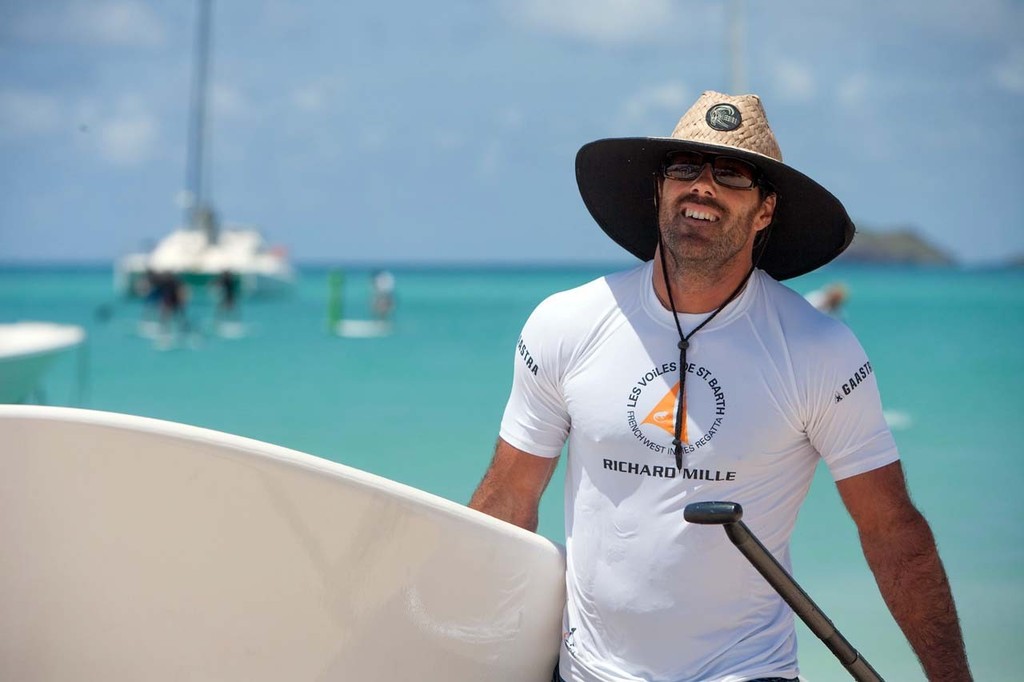 Paddleboarder © Christophe Jouany / Les Voiles de St. Barth http://www.lesvoilesdesaintbarth.com/