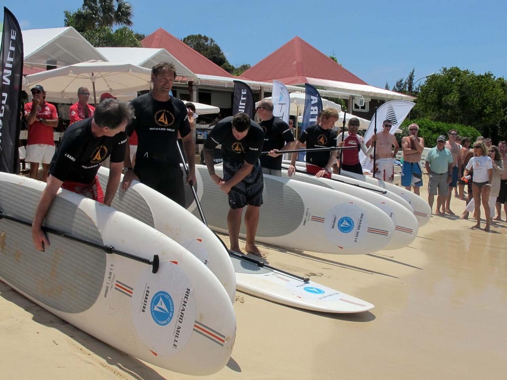 Paddleboarding © Christophe Jouany / Les Voiles de St. Barth http://www.lesvoilesdesaintbarth.com/