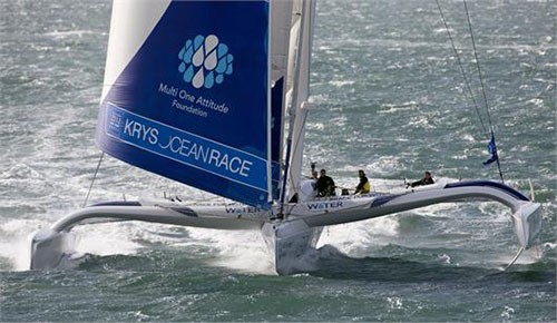 Race For Water, winner of prologue - Krys Ocean Race 2012 © Krys Ocean Race http://www.krys-oceanrace.com/